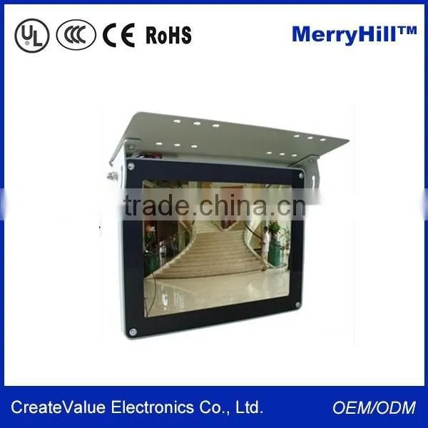 Roof Mounting / Back Hanging 15, 17, 19, 21.5 Inch Bus LCD TV Advertising Screen For Vehicle photo-4