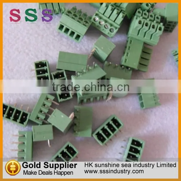 (Hot Offer connectors)Pluggable KF2EDG 3.5MM 2/3/4/5/6/7/8/9-24P Terminals