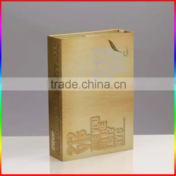 Elegant High-end Drawer Style Gold Rigid Paper Display Box With Glossy Lamination photo-2