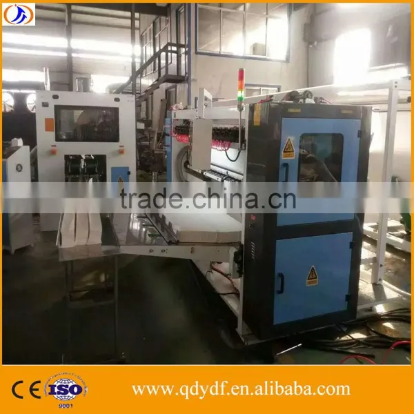 YDF-MJV-1860 Automatic High Yield Tissue Paper Folding Type Facial Tissue Paper Machine photo-2