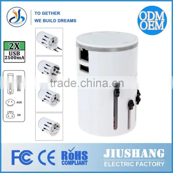 Hot Sale CE/FCC/ROHS Universal World Wide Travel Charger Adapter Plug photo-4