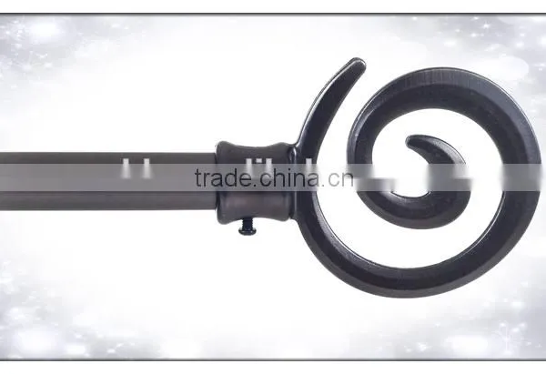 Curtain Pole Track Accessories,Metal Curtain Twisted Pole,Curtain Poles Tracks & Accessories