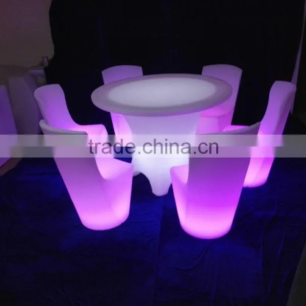 Led Dinning Table Large Diameter 1.1m With a Lots Seats Room photo-2