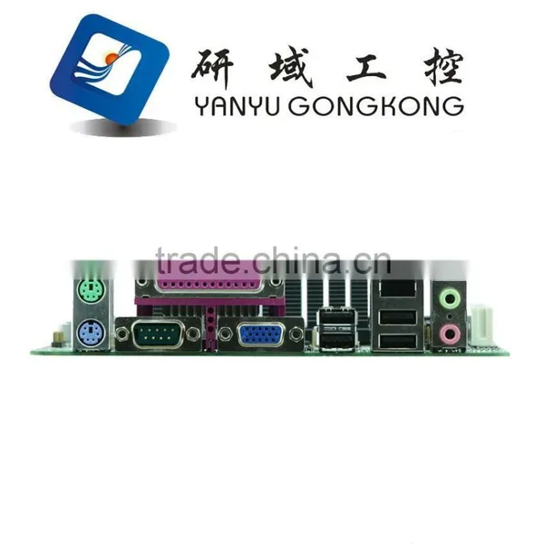 Mini Itx Industrial Motherboard Intel Atom N455 CPU Fanless POS Motherboard photo-4