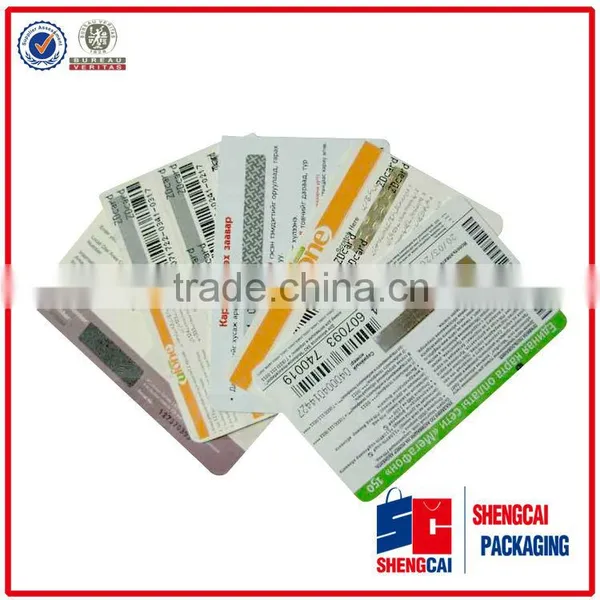 Hot Sell Full Color Custom Printed Plastic Card Printer/PVC Card