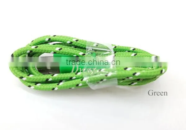 2016 High Quality Factory Price Braided Cable for IPhone 6 6s Charging Data Cable USB Cable photo-4