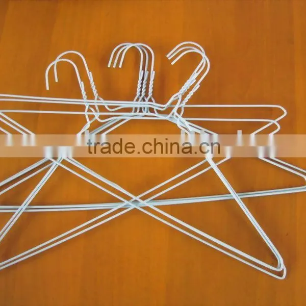 Powder Coated Wire Hanger for Simply Laundry
