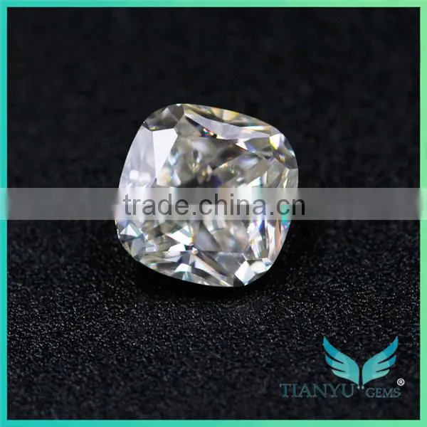 Lab Created Dimaonds Customized Moissanite 2.5 ct Radiant Cut Moissanite Terminator photo-2