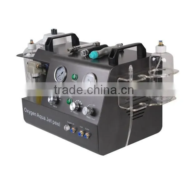 Dispel Pouch Portable Water Oxygen Jet Facial Diamond Microdermabrasion Machine HO2A Skin Deeply Clean photo-2