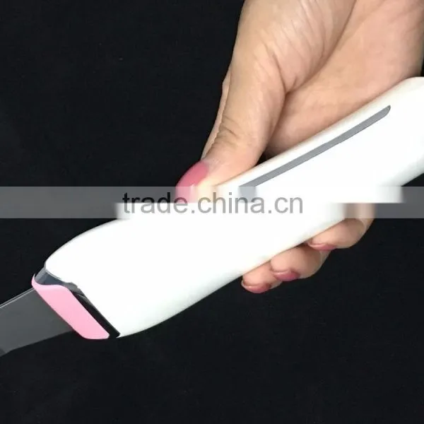 Skin Peeling Dead Skin Removal Wholesale Ultrasonic Skin Scrubber Face Machine photo-4
