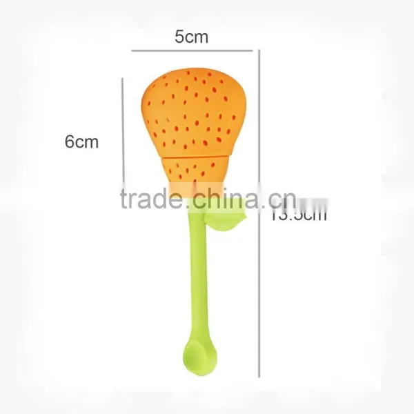 Promotion Colorful Silicon Tea Filter for Office photo-3