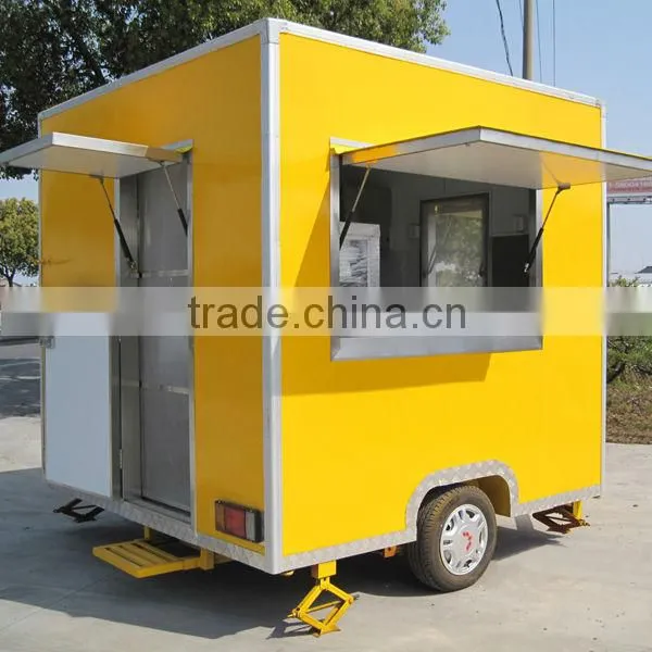 2016 Shanghai Jiexian JX-FS250 Newstyle!!!Fibreglass Concession Food Trailers photo-4