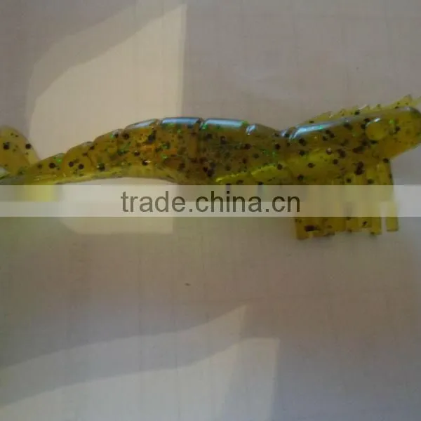Shrimp Soft Fishing Lure With Salt,freshwater Soft Lure SH001