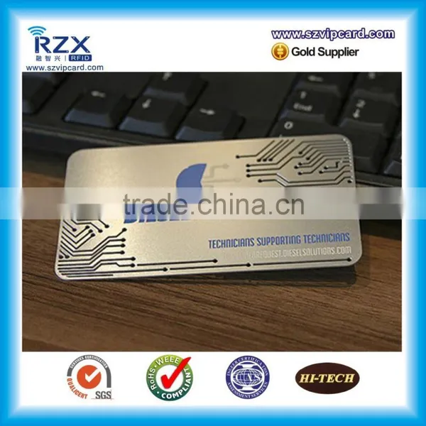 Stainless Steal Heavy Style Metal Business Card photo-2