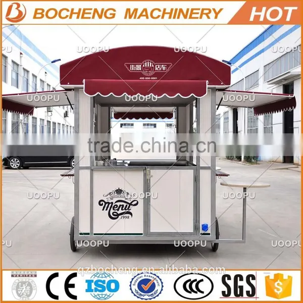 Manufacturer Supply Mobile Food Cart Cooking Trailer for Sale photo-2