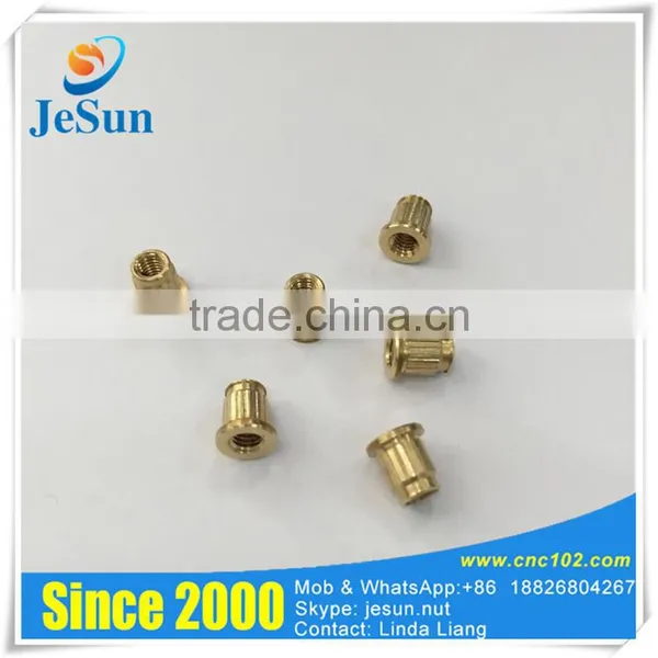 Online Shopping Plastic Brass Insert Knurled Nut M2.5 photo-3