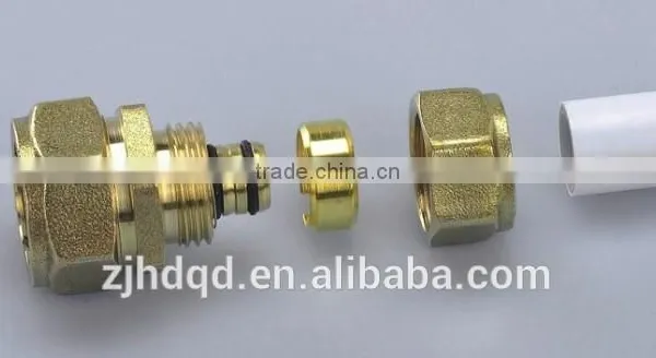 Pex-Al-Pex Pipe Fittings Equal Coupling Male Threaded Straight Connector photo-4