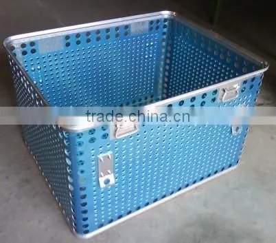 Aluminum Container, Sterilization Container, Storage Container, Hospital Aluminum Basket photo-2