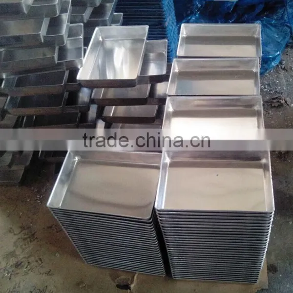 Aluminum Small Size Pan for Seafood Fast Chilled Processing photo-4