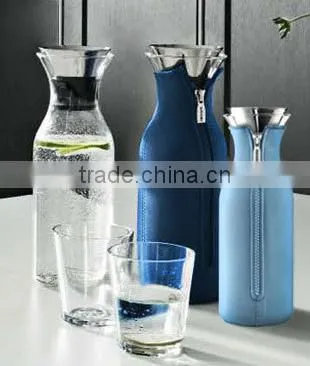 Glass Water Pitcher Decanter With Glass Cup Set photo-5