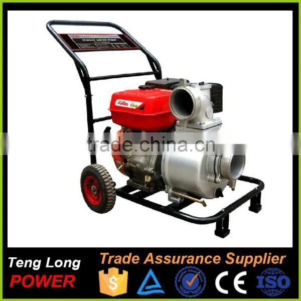 High Volume High Flow Rate 4 Inch Cheap Gasoline Waste Sewage Water Pump photo-2