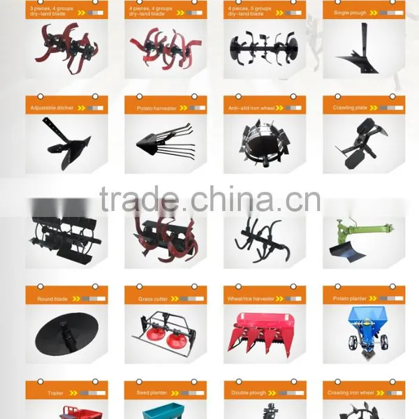 Multifunction High Quality Used Tiller For Sale,Rotary Tiller For Garden Tractor,Mini Rotary Tiller photo-4