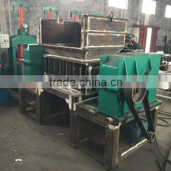 Double Shaft Crushing Scrap Foam Shredding Machine photo-3