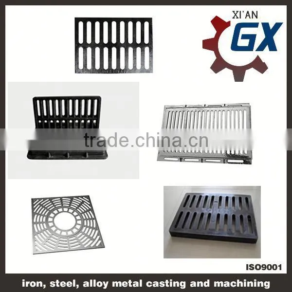 Asphalt Painted BS EN124 Surface Water Drain Grate