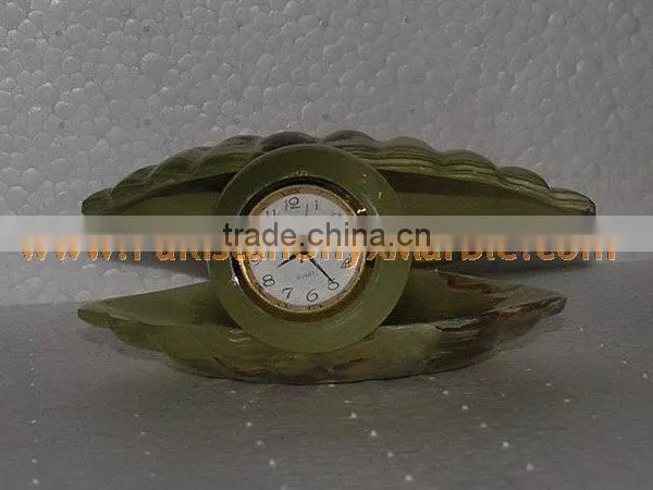 PAKISTAN SUPPLIER WHOLESALE New Selling Attractive Style CLOCKS ONYX MARBLE HANDICRAFTS photo-2