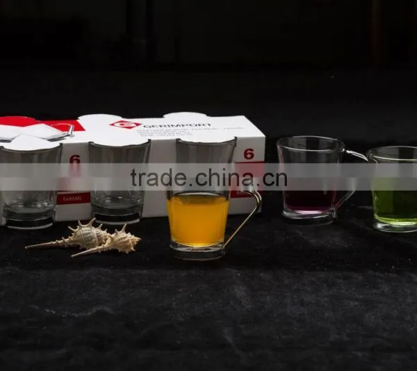 200ml Clear Glass Cup Glass Tea Cup photo-3