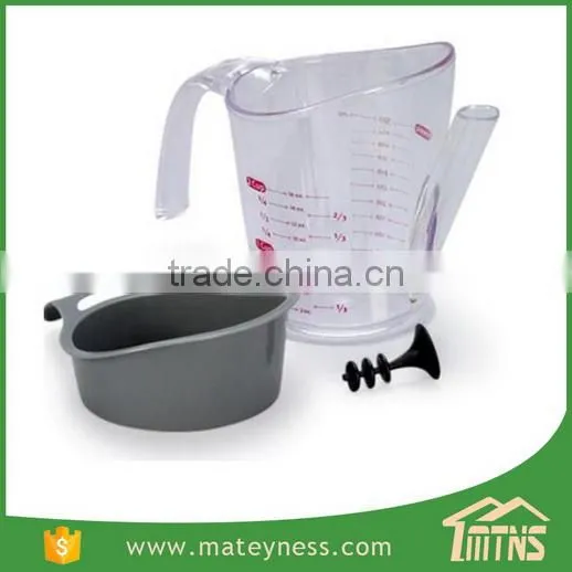 Gravy Oil Fat Separator Measuring Cup With Strainer photo-2