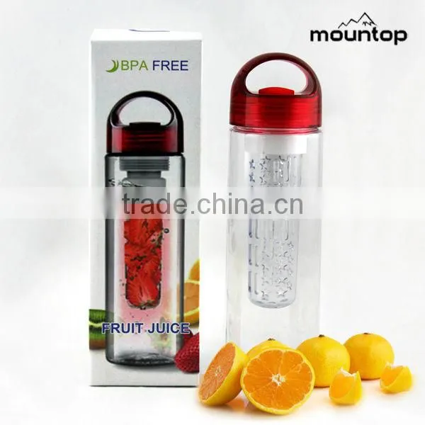Hot New Plastic Fruit Infuser Water Bottle Portable,Amazon Best Selling Shake Bottle Wholseale photo-4