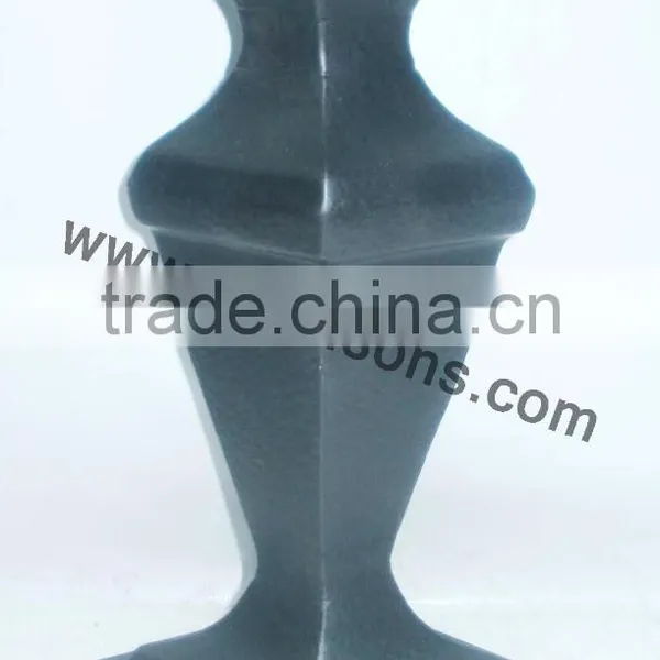 Silver Flower Vase For Wedding Centerpiece, Decorative Metal Vase photo-3