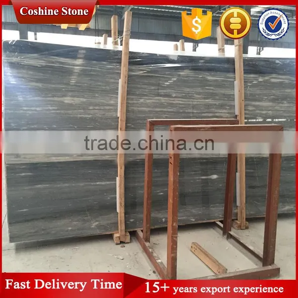 Cheap Dark Italy Blue and White Veind Marble Flooring Tile Prices photo-5