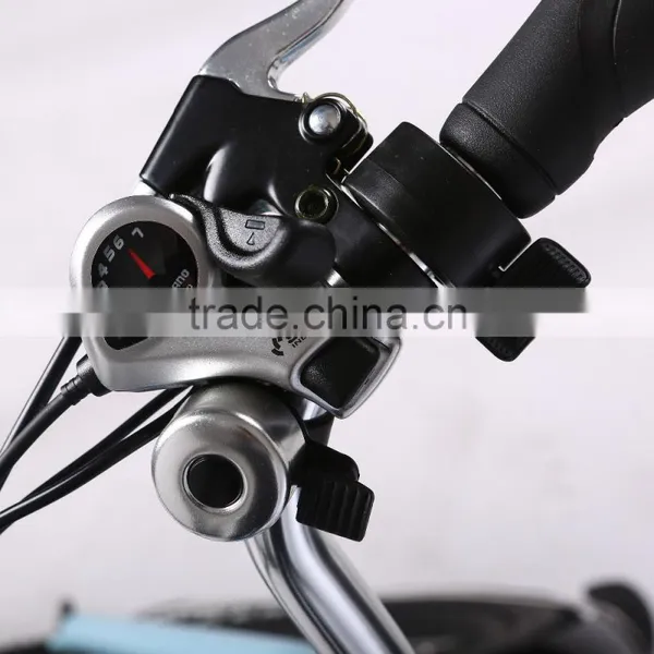 26 Inch Aluminum Alloy Frame Electric Beach Cruiser Bike With Full Suspension for Lady photo-6