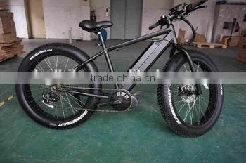 26 Inch ATV Fat Tire Electric Dirt Bike With Aluminum Alloy Fork photo-2