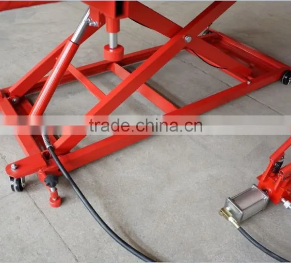 1500LB Air/Hydraulic Motorcycle Lift Table With CE photo-2