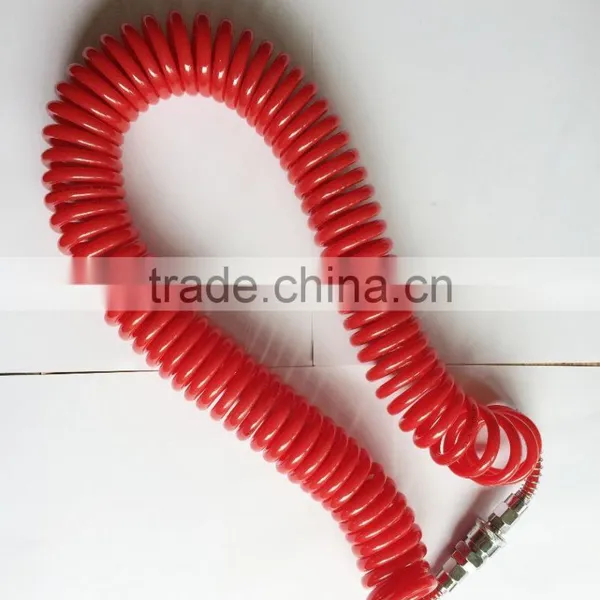 Pe Air Tube Spiral With Japanese Coupler 8mm*5mm 7.6m Used For Pneumatic Tools For Flexible Air Tube photo-4