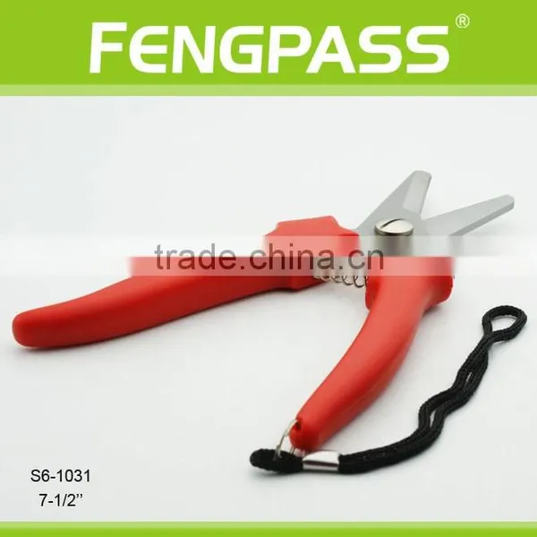 S6-1031 Comfortable Handle Pruning Shear Garden Scissors photo-4