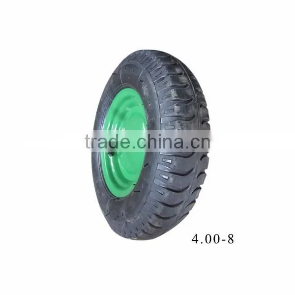 Popular Rubber Tractor Wheel and Tires for Farm Tractors Used 4.00-8 photo-6
