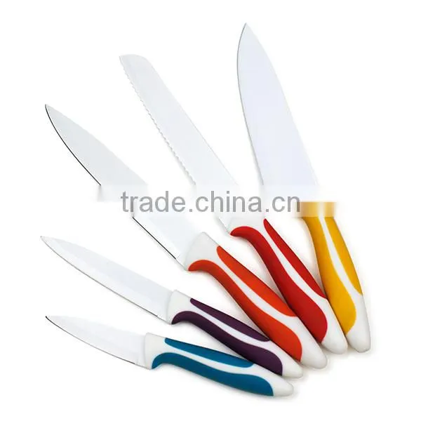 Best Kitchen Knife Set 5pcs Non-Stick Coating Knife Set photo-3