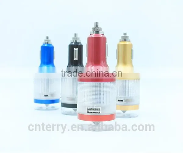 2016 New Design Safety Hammer Car Charger With Flash Light photo-2