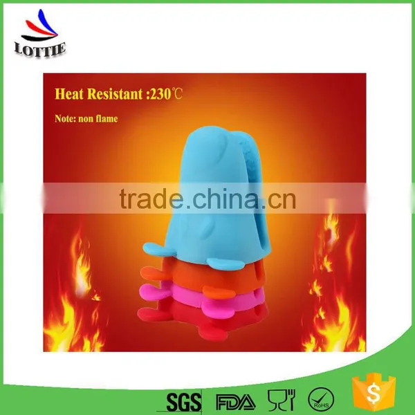 FDA Approved Silicone Oven Mitt Heat Resistant Silicone BBQ Gloves /Safety Silicone Gloves photo-3
