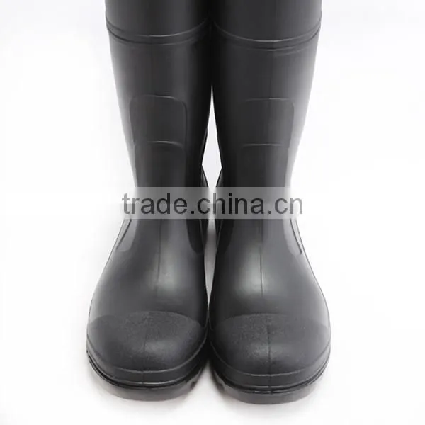 CE EN 20345 S5 Cheap Steel Sole And Toe Cap PVC Safety Work Rain Boots Constuction Industry Safety Boots photo-4