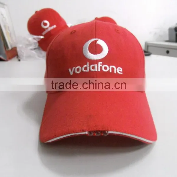 Hight Quality Flat Embroidery Make To Order New Fashion Led Cap Baseball Cap photo-3
