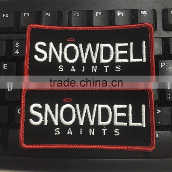 2017 Custom Wholesale Durable High Quality Embroidery Patch Badges photo-4