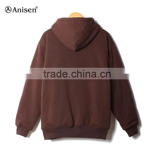 New Style Casual Custom Logo 100 Polyester Women Hooded Jacket photo-2
