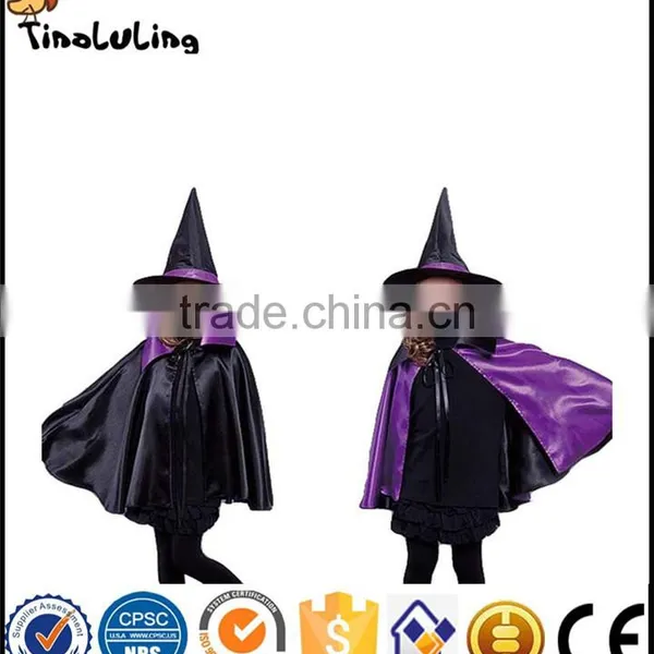 Children Witch Cloak Cosplay Halloween Cloak Children's Day Halloween Performance Cloak photo-4