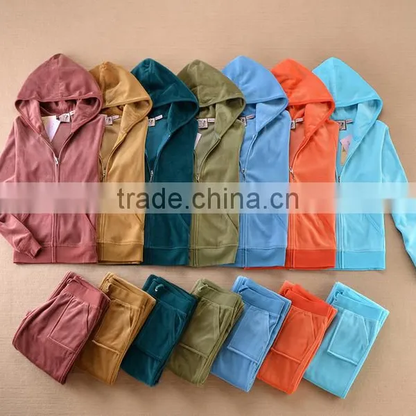 Factory Production Zipper Velvet Fleece Designs Cheaper Customs Wholesale Velvet Hoodies KM0673 photo-6
