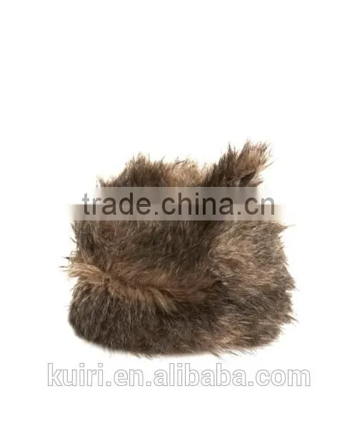 2015 New Fashion Faux Fur Cap Female Cute Ears Design Thicker Warm Winter Hat Women Beanies photo-2